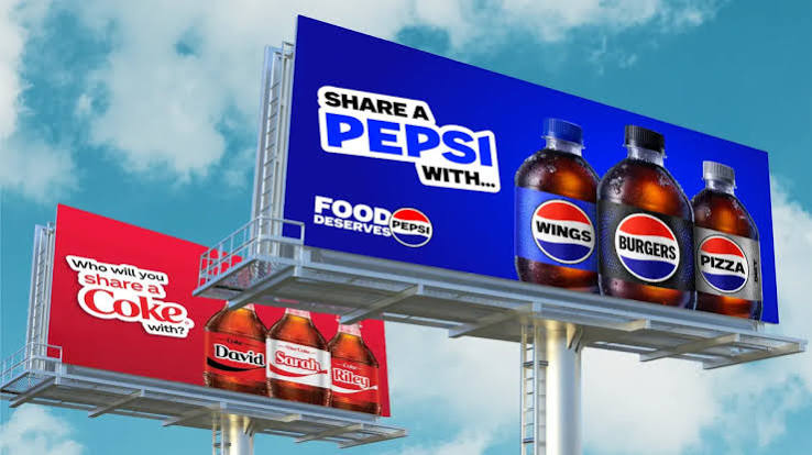Pepsi billboard campaign project